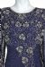 Floral Print Mother of the Bride Formal Dress in closeup